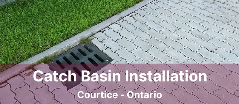  Catch Basin Installation Courtice - Ontario