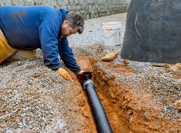 Sewer Pipe Burst Replacement in Courtice, Ontario