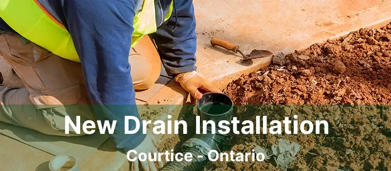  New Drain Installation Courtice - Ontario